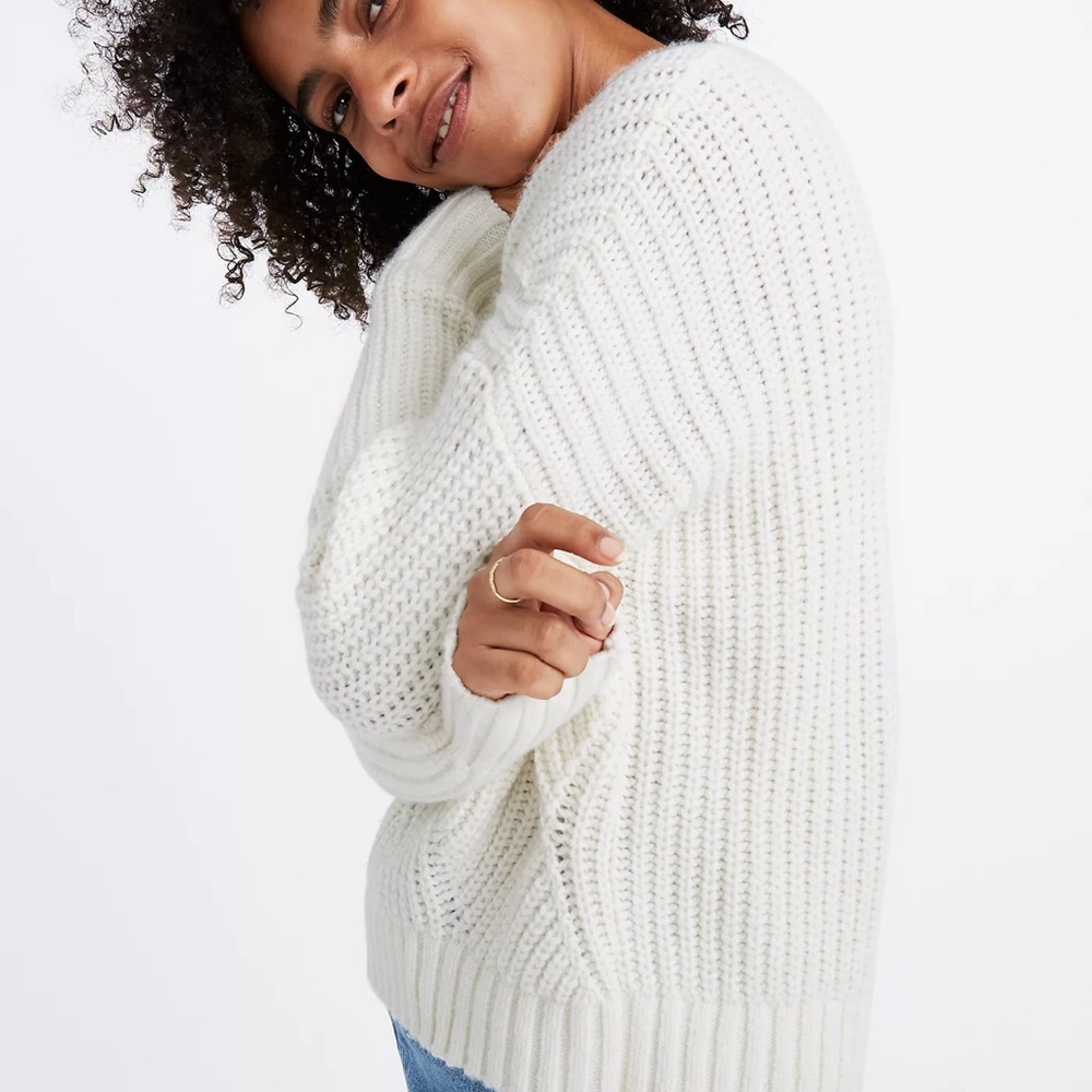 Everett Rib-Play Pullover Sweater - Picture 2 of 4